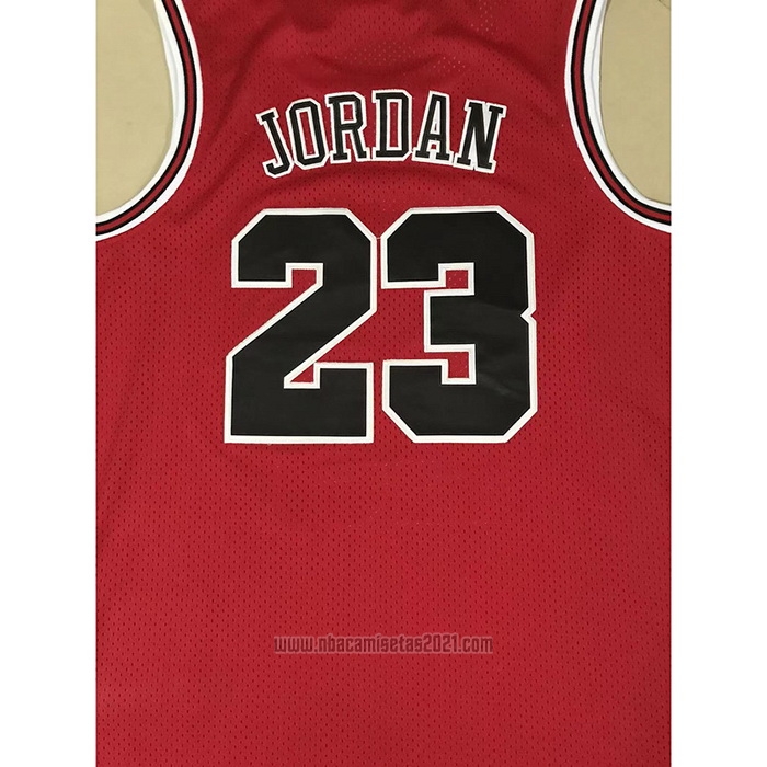 Camiseta Chicago Bulls Michael Jordan #23 1997-98 NBA Finals Mitchell & Ness Rojo
